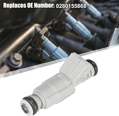 Miniatura 2 de X AUTOHAUX 0280155868 Inyector de combustible para Chevrolet Corvette 5.7L para Pontiac Firebird 3.8L 5.0L 5.7L para Pontiac GTO 5.7L para Ford para