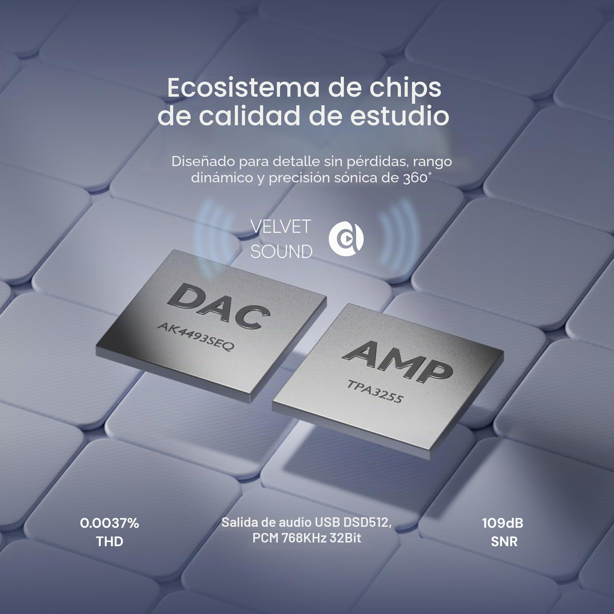 EVERSOLO Reproduce Streaming de música Todo en uno con Amplificador, Pantalla táctil de 5.5 Pulgadas, Compatible con corrección de habitación y habitación, transmisión de Marea, Qobuz, Amazon Music y