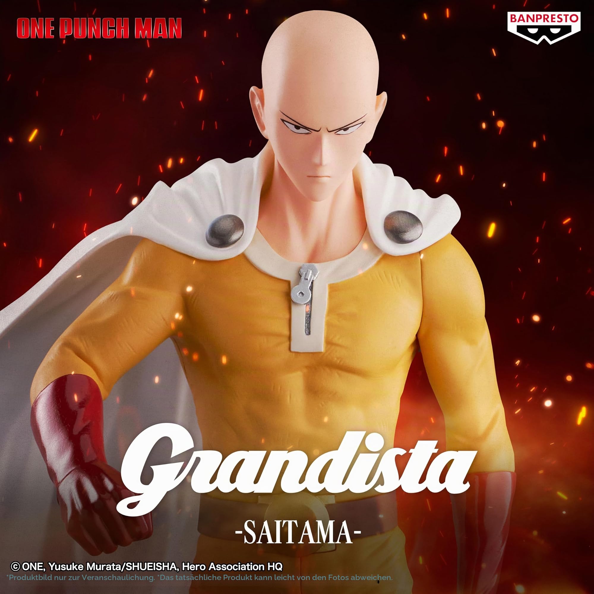Banpresto - Figur One Punch Man? Saitama (Grandista) 27 cm - 4983164297430