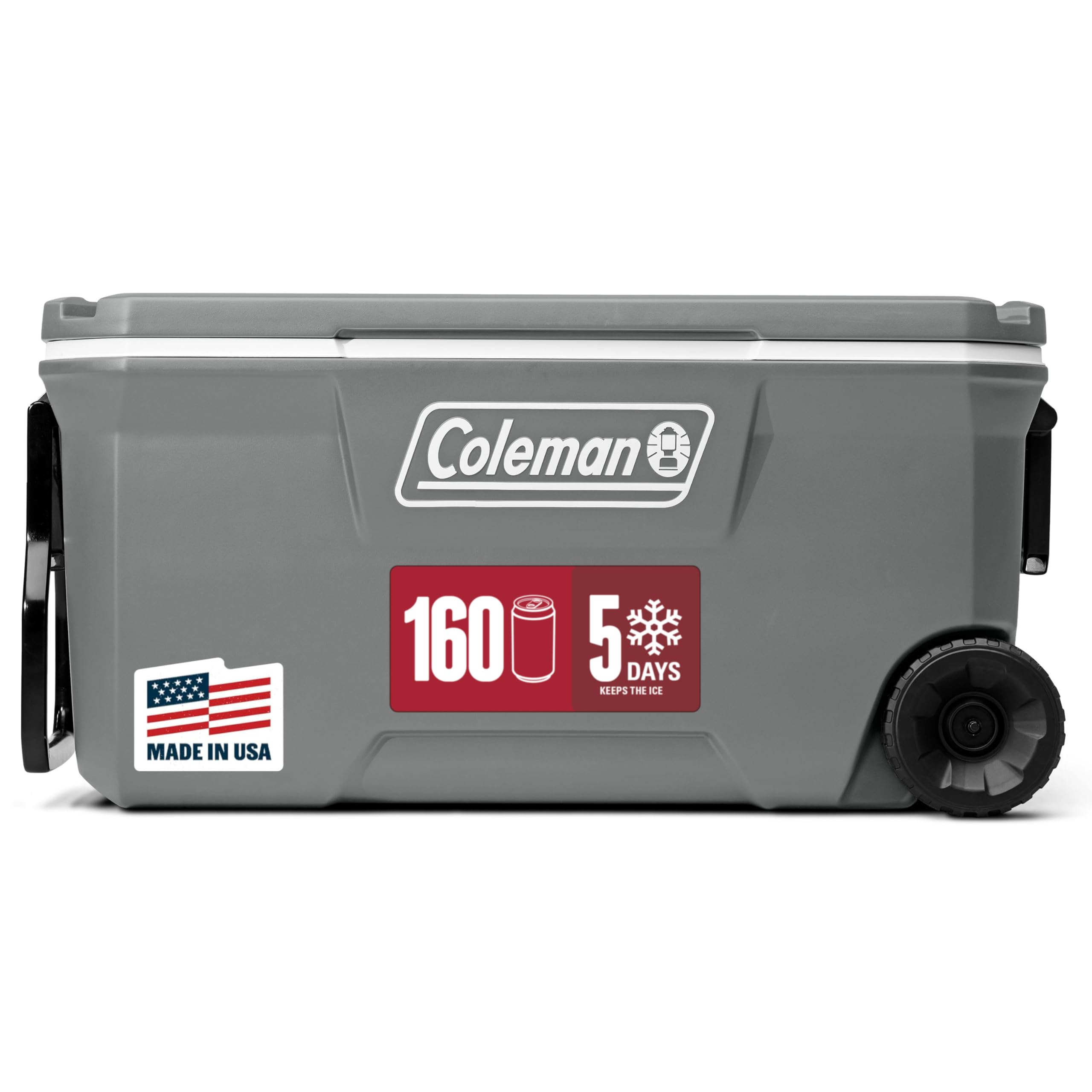 Coleman Ice Chest | 316 Series 100 Quart Wheel Cooler Lock