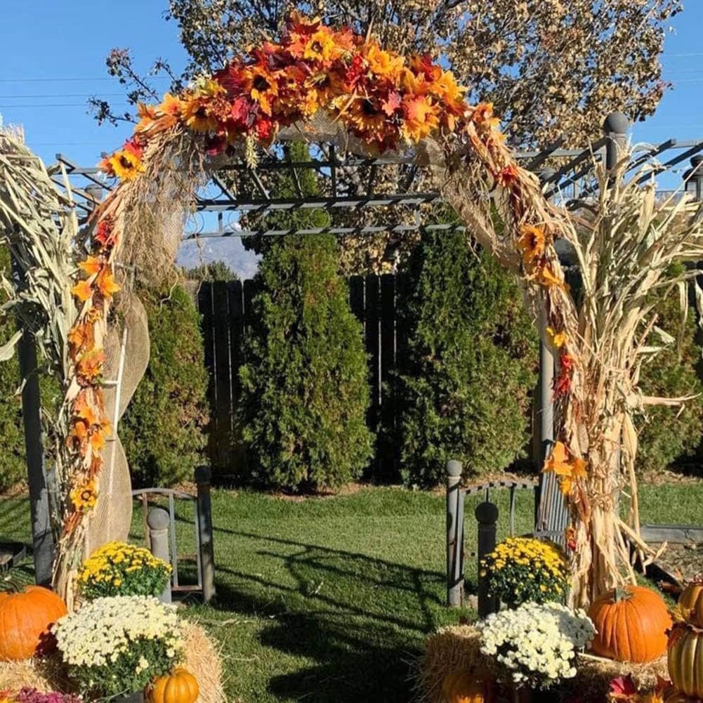 Metall Gartenbogen für Rosen Hochzeit Zeremonie Spalier Outdoor Dekorative Bögen für Veranstaltungen Blumendekoration Gartenparty Hochzeit Laube Stahlstruktur