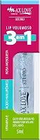 Max Love Gloss Labial Lip Volumoso 3 em 1 Cor 307 - Translucido
