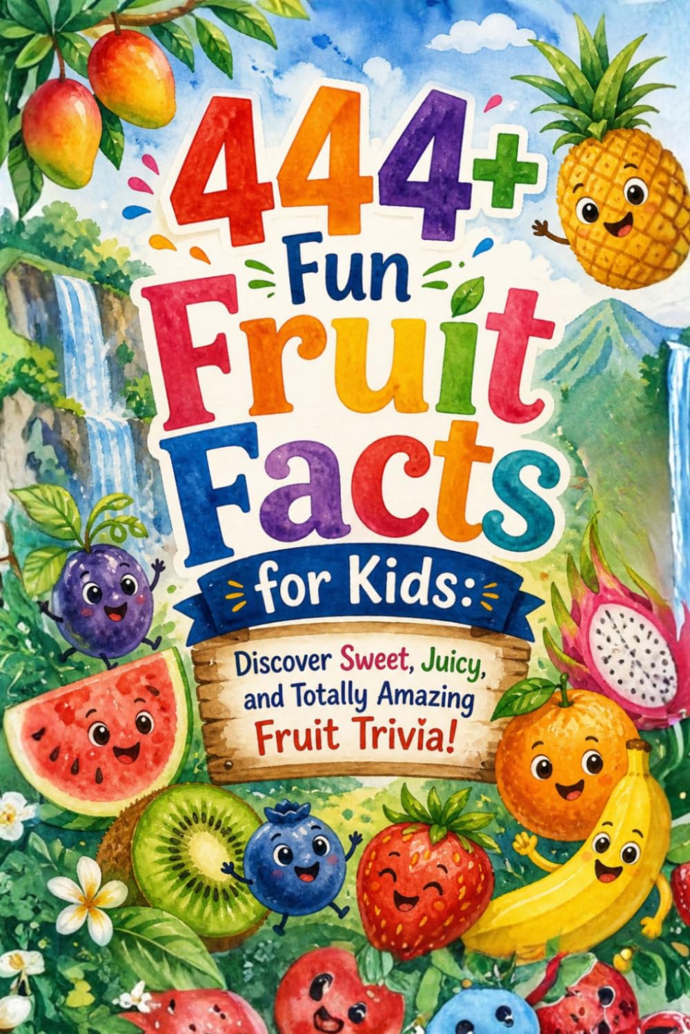 444+ Fun Fruit Facts for Kids: Discover Sweet, Juicy, and Totally Amazing Fruit Trivia!: A Child-Friendly Adventure Into the World of Fruits, Packed With Fun Facts and Quizzes