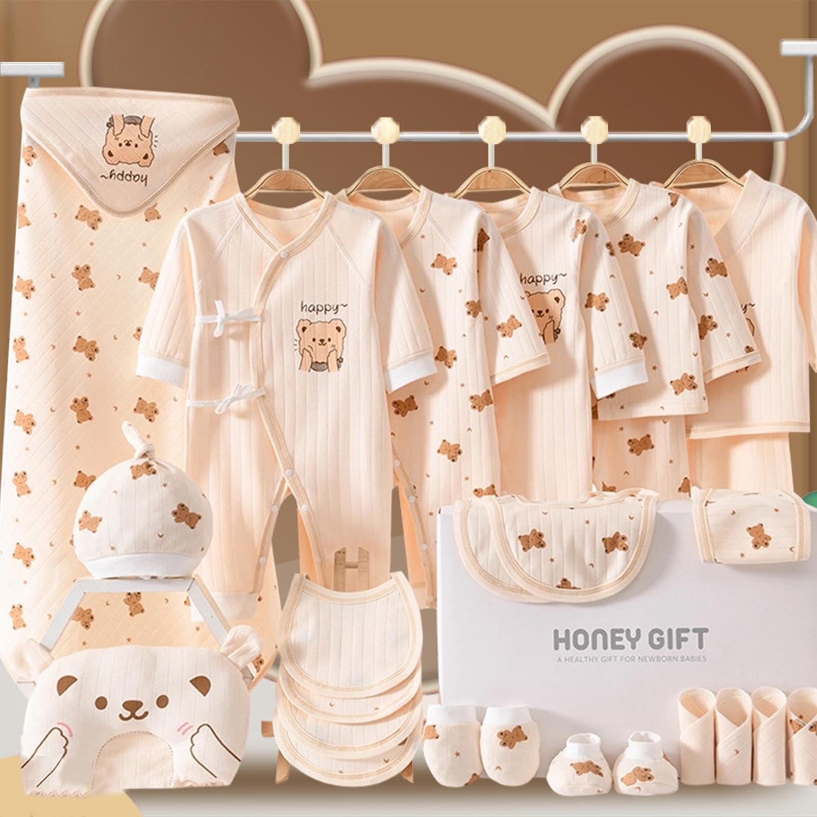 Ubrania dla chłopców | Bawełniane body unisex, zestawy odzieży dziecięcej dla dziewczynek, uniseks dom prysznic mama urodziny lista fotografii