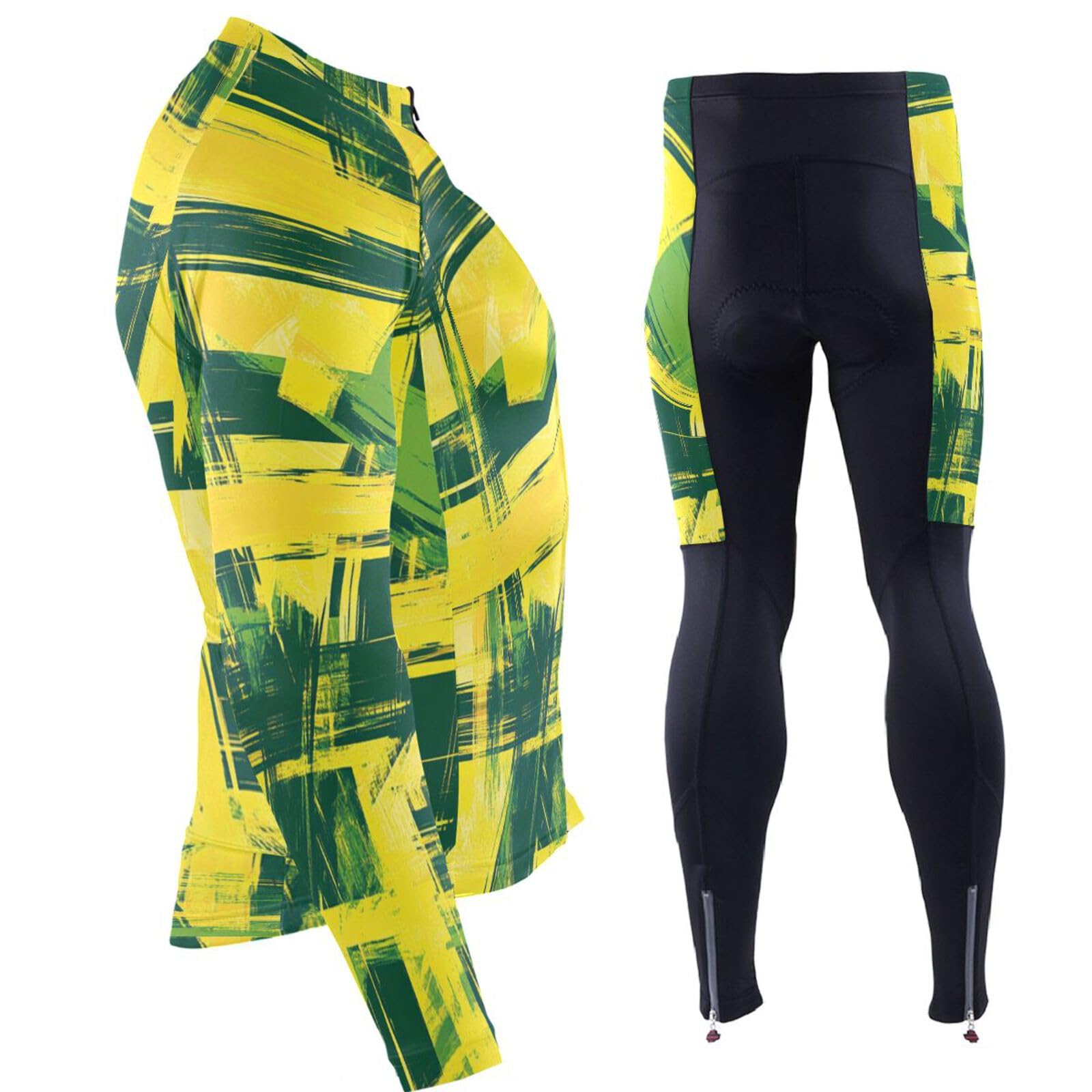 Herren Radtrikot mit Taschen Windbreaker Radtrikot Kurzarm 3D Gepolstert