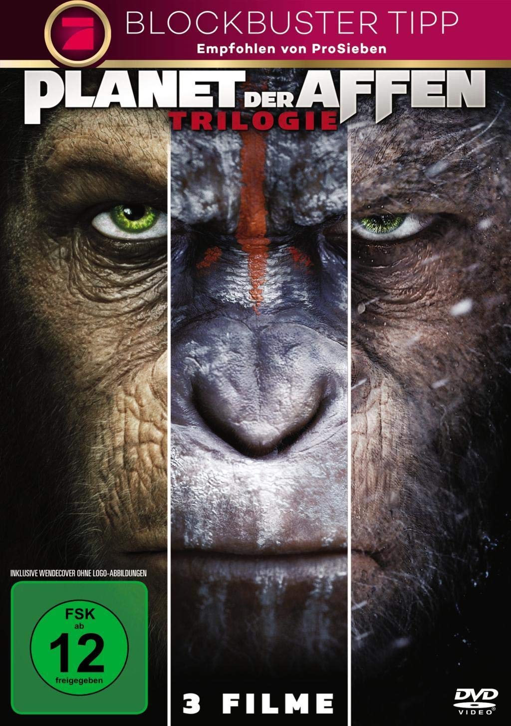 PLANET DER AFFEN TRIOLOGI - MO [DVD]