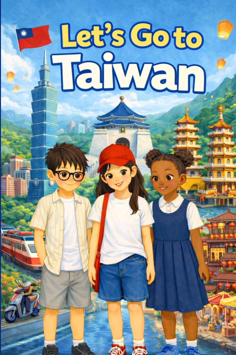 Let's Go to Taiwan!: Children's Adventure Book: Join Three Curious Kids on a Joyful Trip Across Taiwan!
