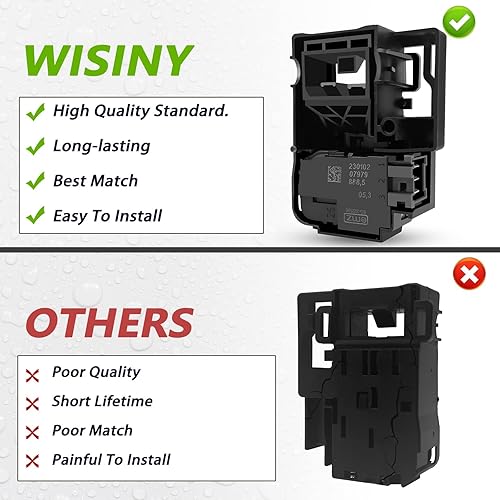 Miniatura 9 de WISINY WH01X24381 4502680 Bisel de bloqueo de tapa de arandela compatible con GE Lavadora Tapa Bloqueo Bisel Piezas de Repuesto y Piezas de Repuesto