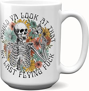 Would You Look At That My Last Flying F*ck Coffee Mug 443 ml Mug/Single Side Impression Left-handed