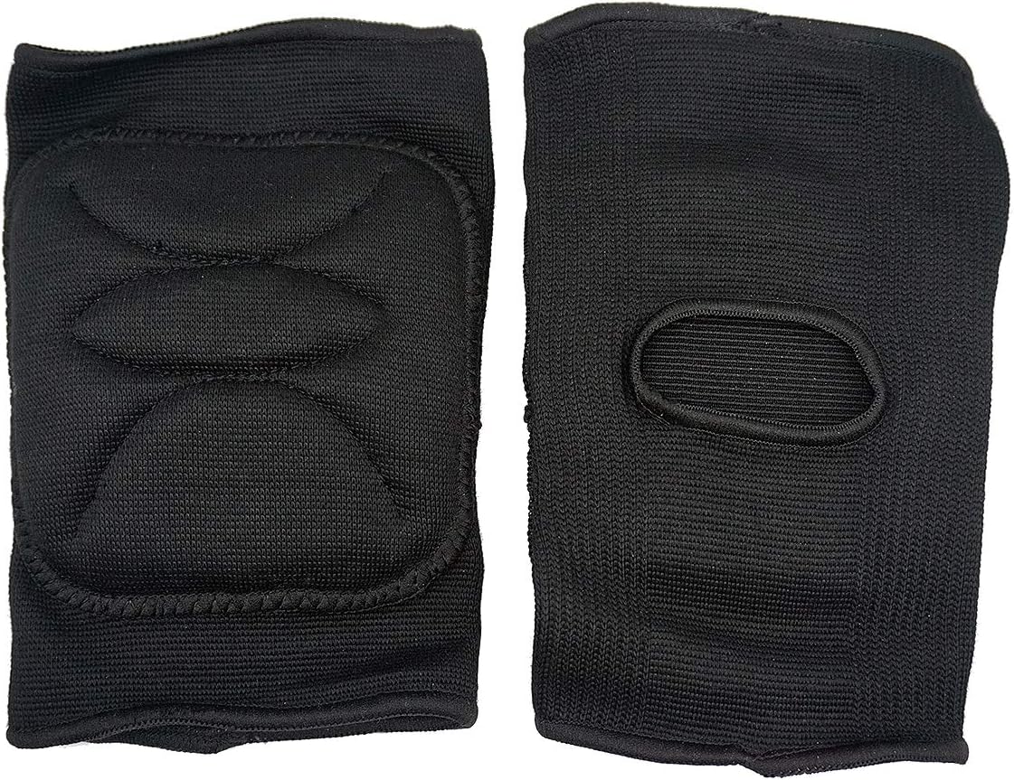 DANCEYOU Dance Knee Pads Breathable Sports Knee Support Thicked Sponge Elastic Breathable Unisex, 4 Sizes