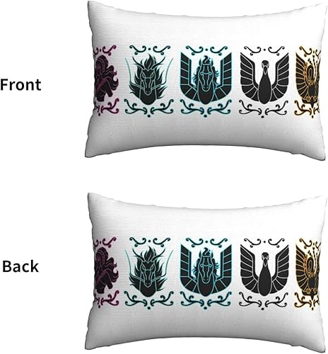 Miniatura 2 de Saint Seiya Throw Pillow Covers Pattern Decorative Square Pillowcases Cushion Cover for Bedroom Sofa Chair One Size