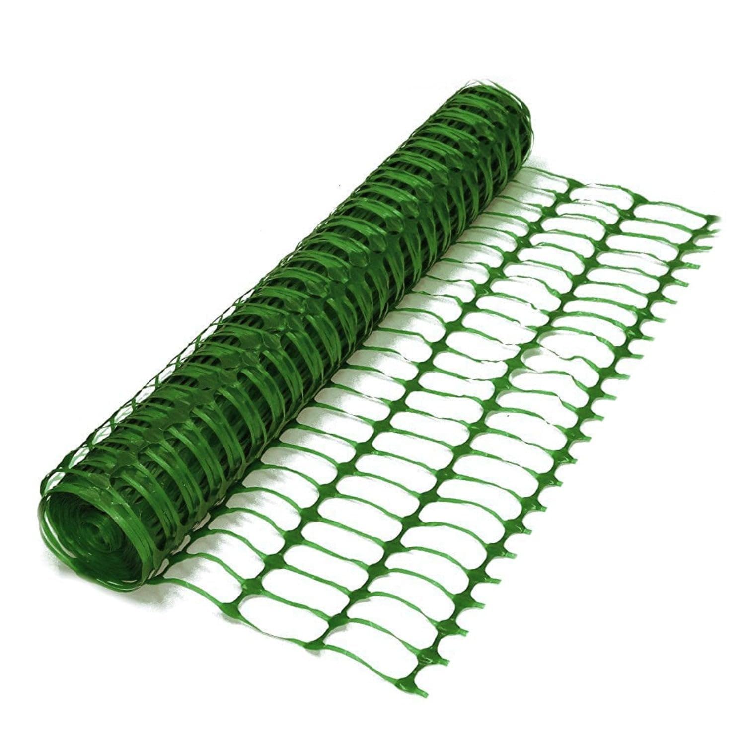 Oypla SafeNet Heavy Duty Green Safety Barrier Mesh Fencing 1mtr x 50mtr