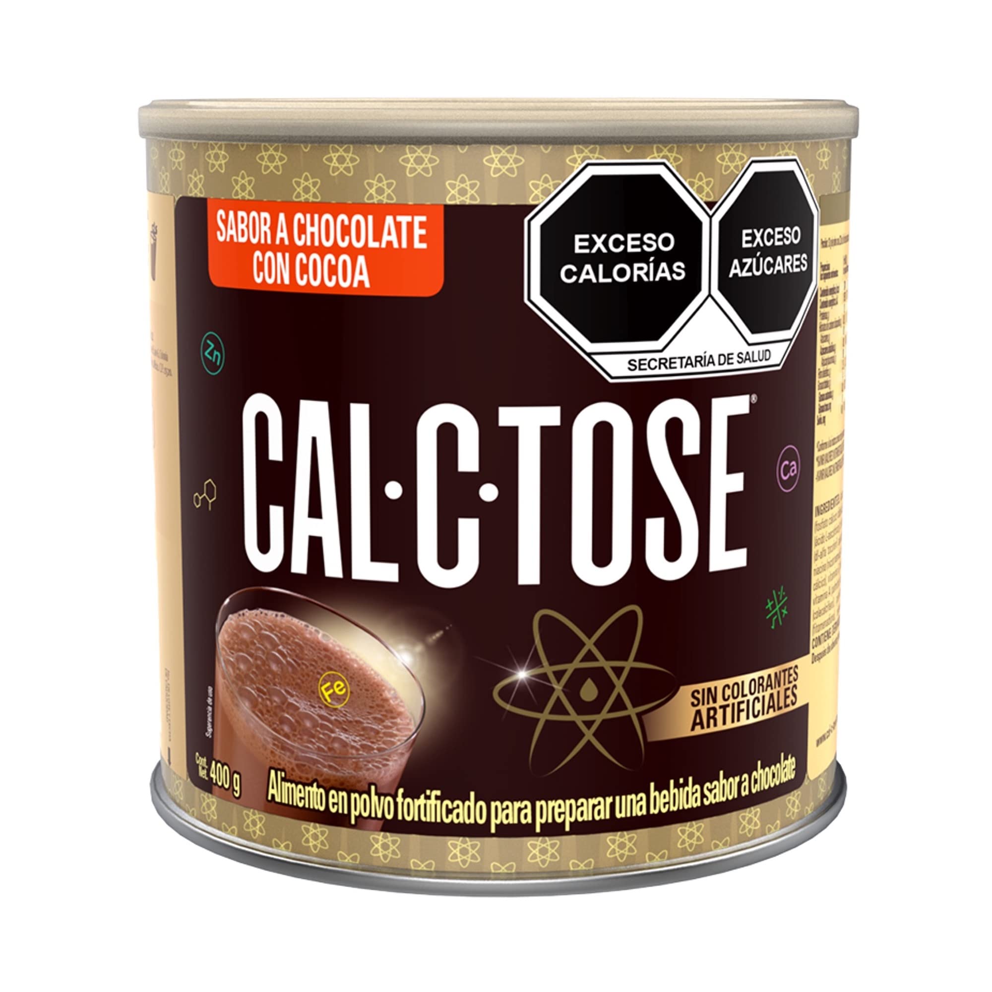 Cal-C-Tose Powdered Chocolate Drink Mix 14.1 oz