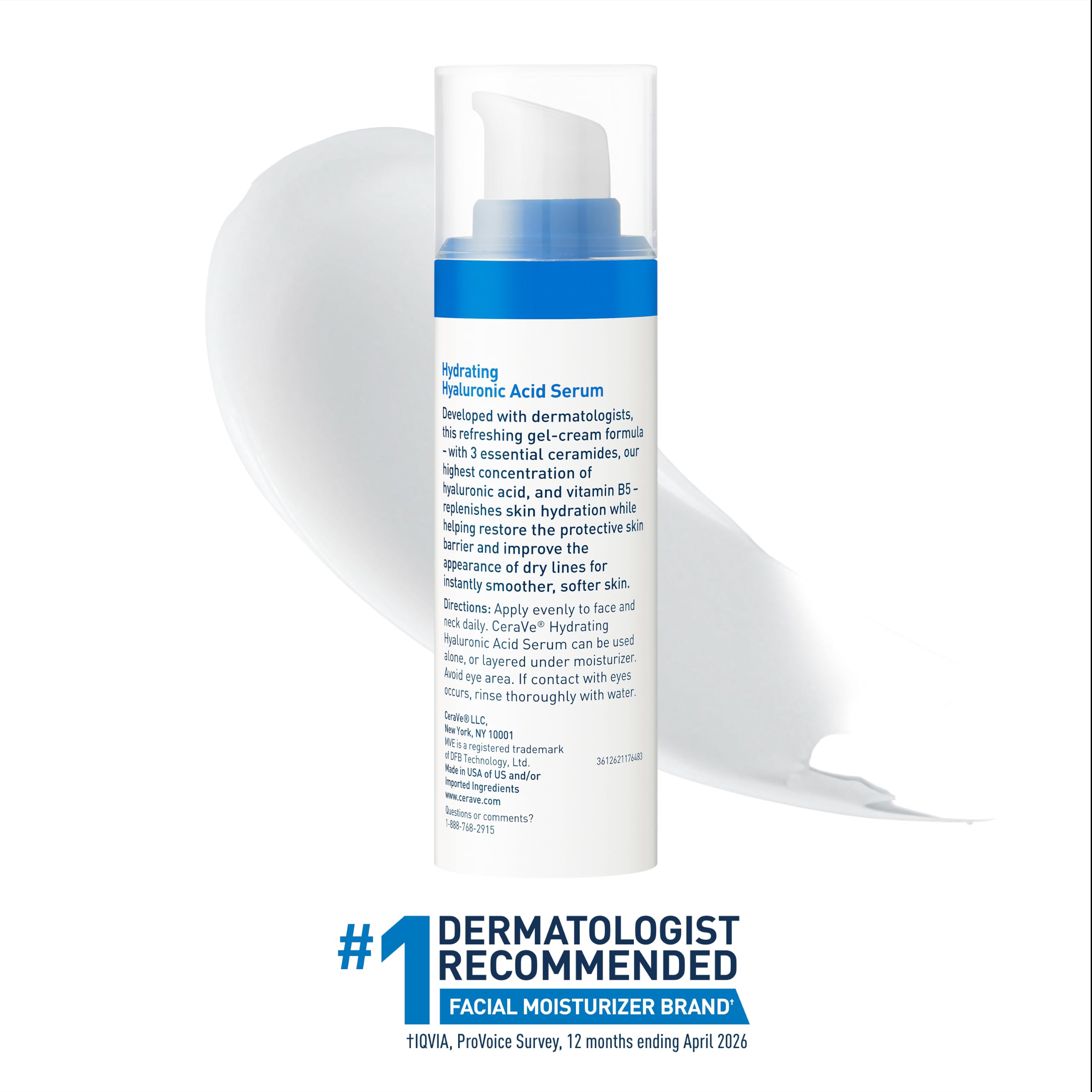 CeraVe Hyaluronic Acid Serum - Hydrating Face Serum -8 CeraVe Hyaluronic Acid Serum - Hydrating Face Serum -8