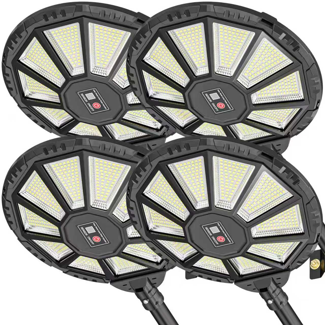 Photo 1 of EcoJLigOas Solar Street Lights, 590 LED, 4 Pack