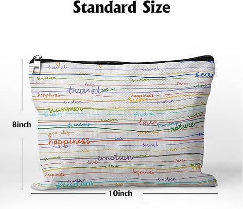 Miniatura 3 de Giwawa Bolso cosmético de ángulo recto cremallera negra, StripeCB