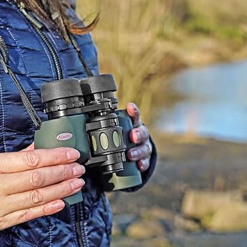 KOWA 6X30 YF II PORRO-PRISMEN Binoculars. Ideal for getting started in nature observation. Very robust and waterproof. Ideal for children and adults.
