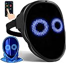 Gootus Gootus Face Transforming LED Mask with App Controlled - Halloween Costumes for Kids, Light Up Mask with Gesture Sensing, Boys Toys Gifts for Birthday Costume Christmas