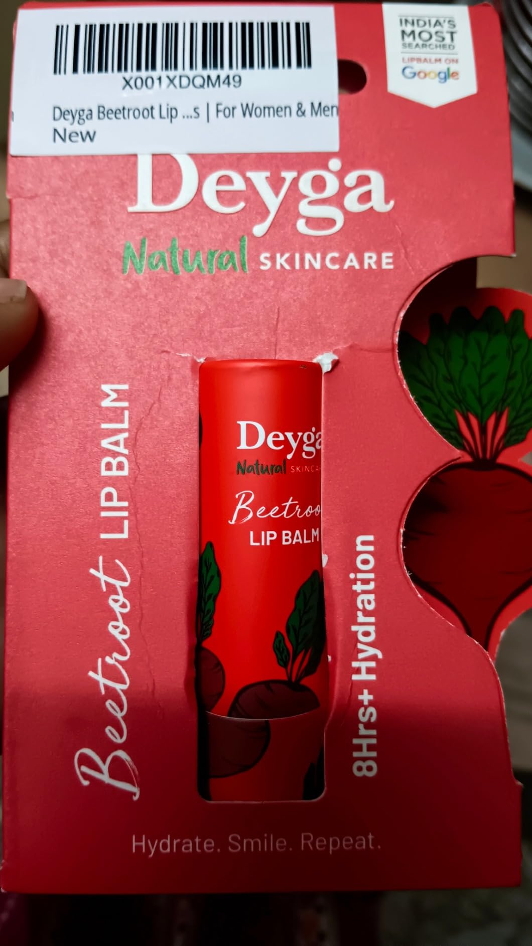 Buy Deyga Beetroot Lip Balm StickTinted Lip CareFor Dry & Chapped