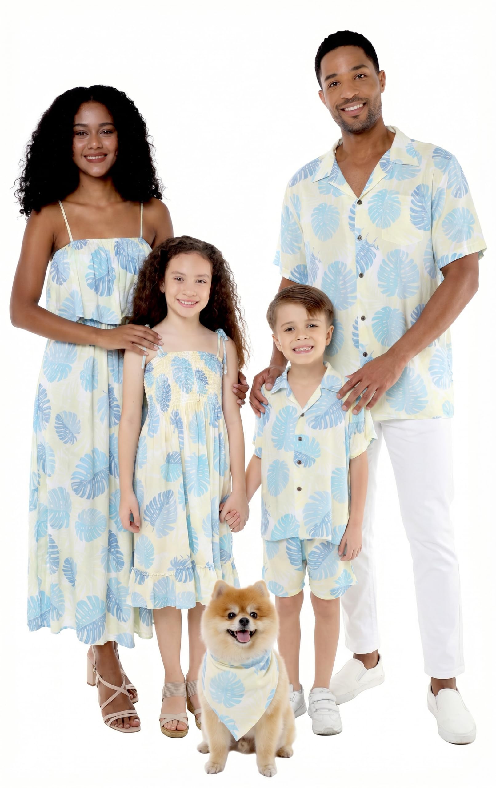 Hawaii Hangover Family Matching Hawaiian Clothes, Pacific Palm Cream