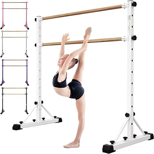 Vista 13 de Adjustable Ballet Barre,Portable Dance bar,Fitness Equipment for Dance & Balance Excercise,Super Sturdy for Balance Workout,Weight Limit 250 LBS