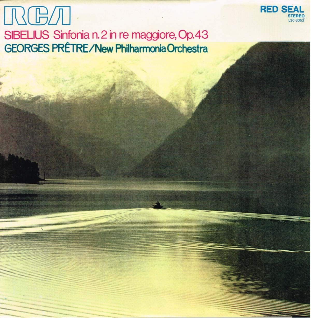 Sibelius: Georges Prêtre, New Philharmonia Orchestra - Sinfonia N.2 In Re Maggiore, Op. 43