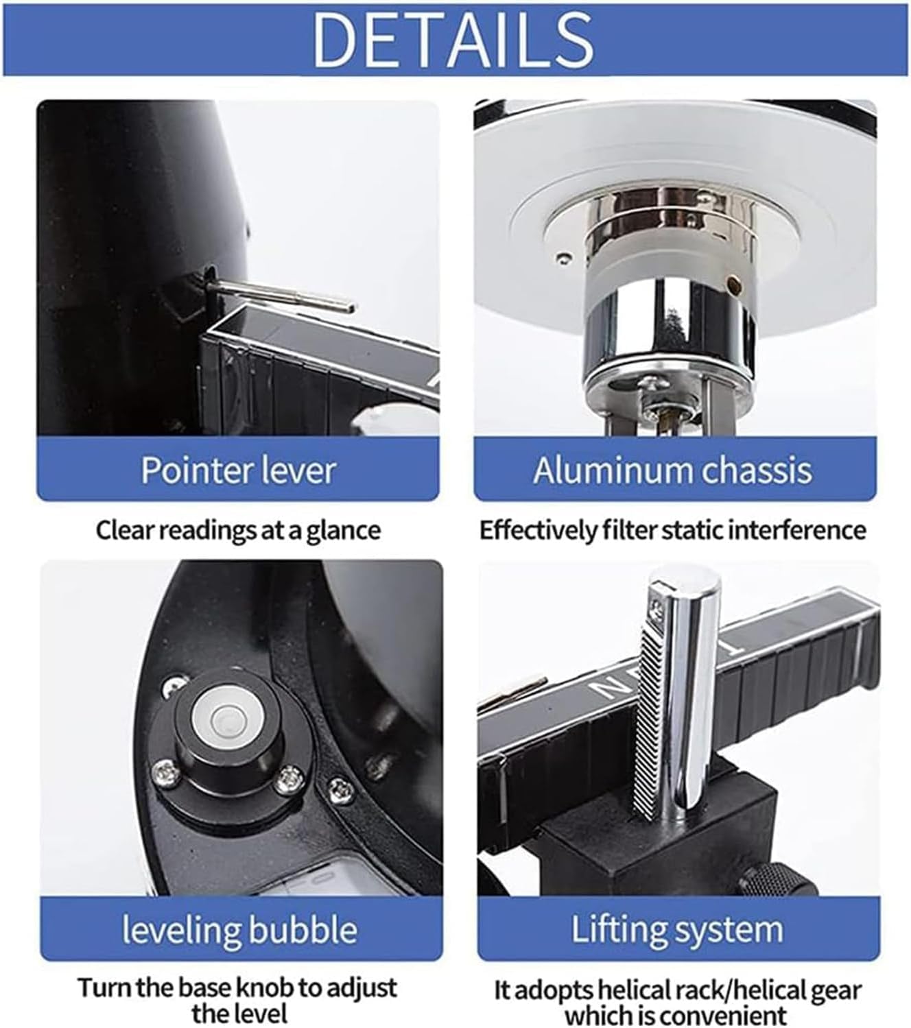 TYH Viscosimètre Rotatif Numérique 1-100 000 Mpa·s, Appareil De Laboratoire Numérique De Viscosité Rotationnelle, Précision ±5%, avec 4 Rotors, pour Encres, Peintures, Revêtements