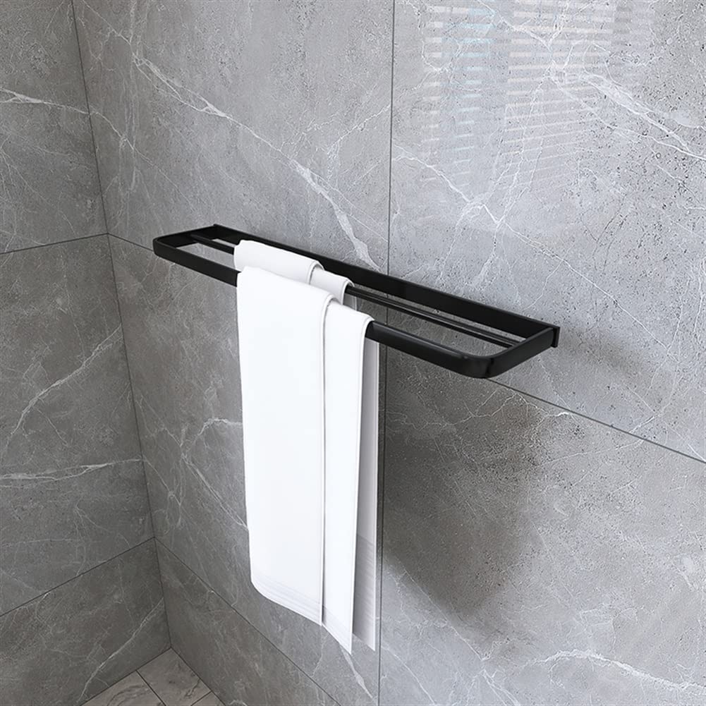Porte-serviettes gun grey en cuivre pour optimiser l'espace