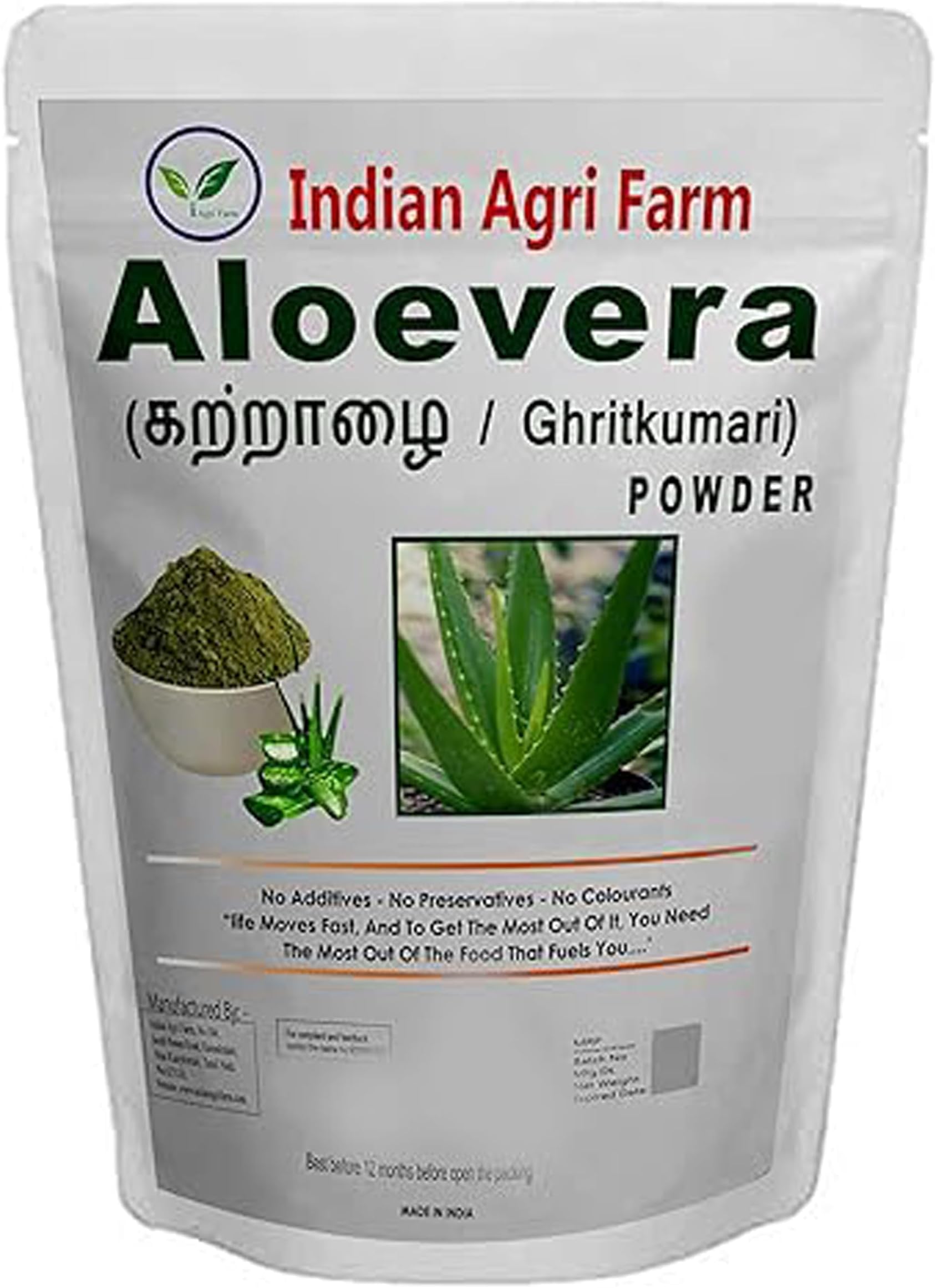 Iagrifarm Alovera powder 250 gram for hair/skin