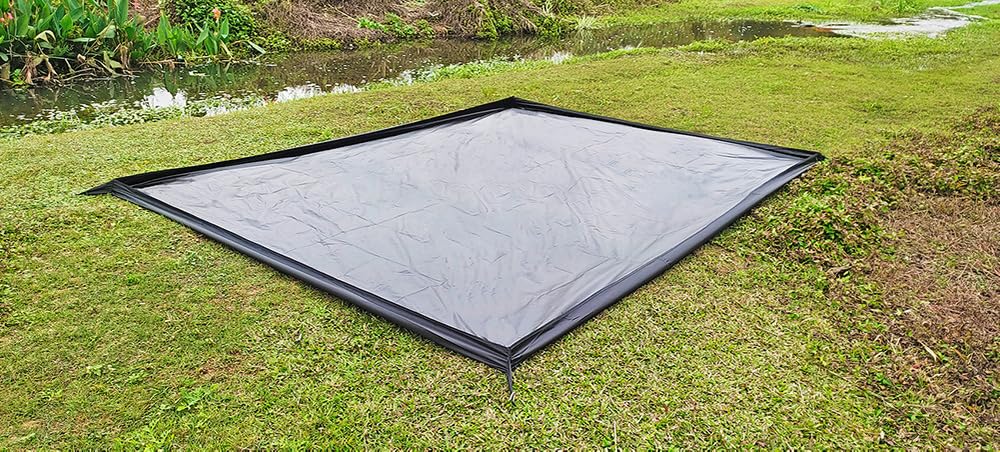 Amazon | バスタブ型グランドシート 3x4M リビングシート バスタブ