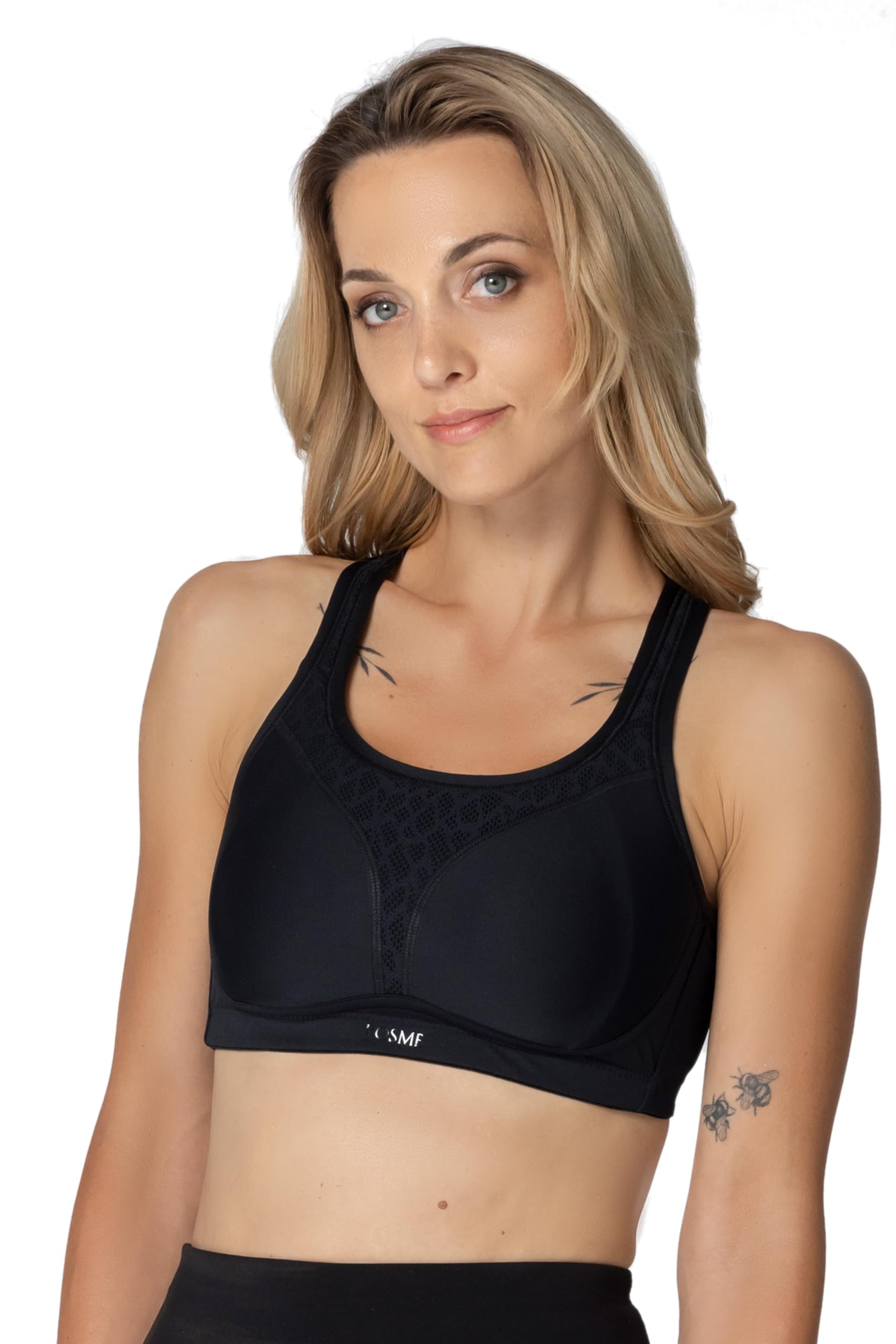 Rosme Lingerie Biustonosz Sportowy damski nieusztywniany bez fiszbin, Kolekcja Sport