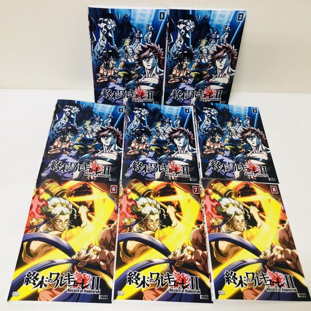 Amazon.co.jp: 終末のワルキューレⅡ 全巻セット DVD レンタル落ち 2期 