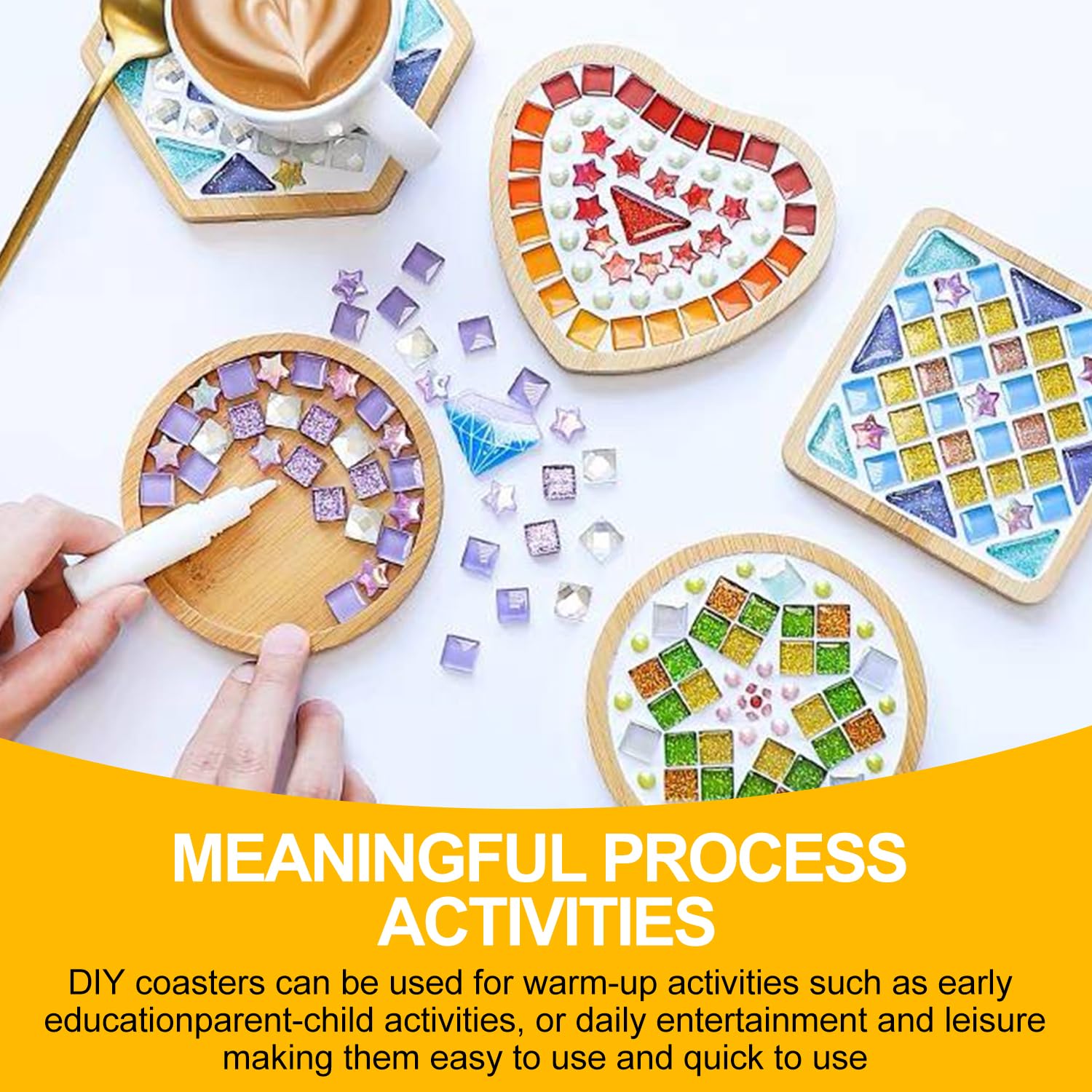Tongboke Mosaik Bastelset DIY fr Erwachsene Kinder