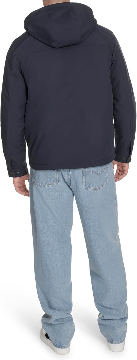 Levi's mens Ripstop Softshell Jacket With Hood
