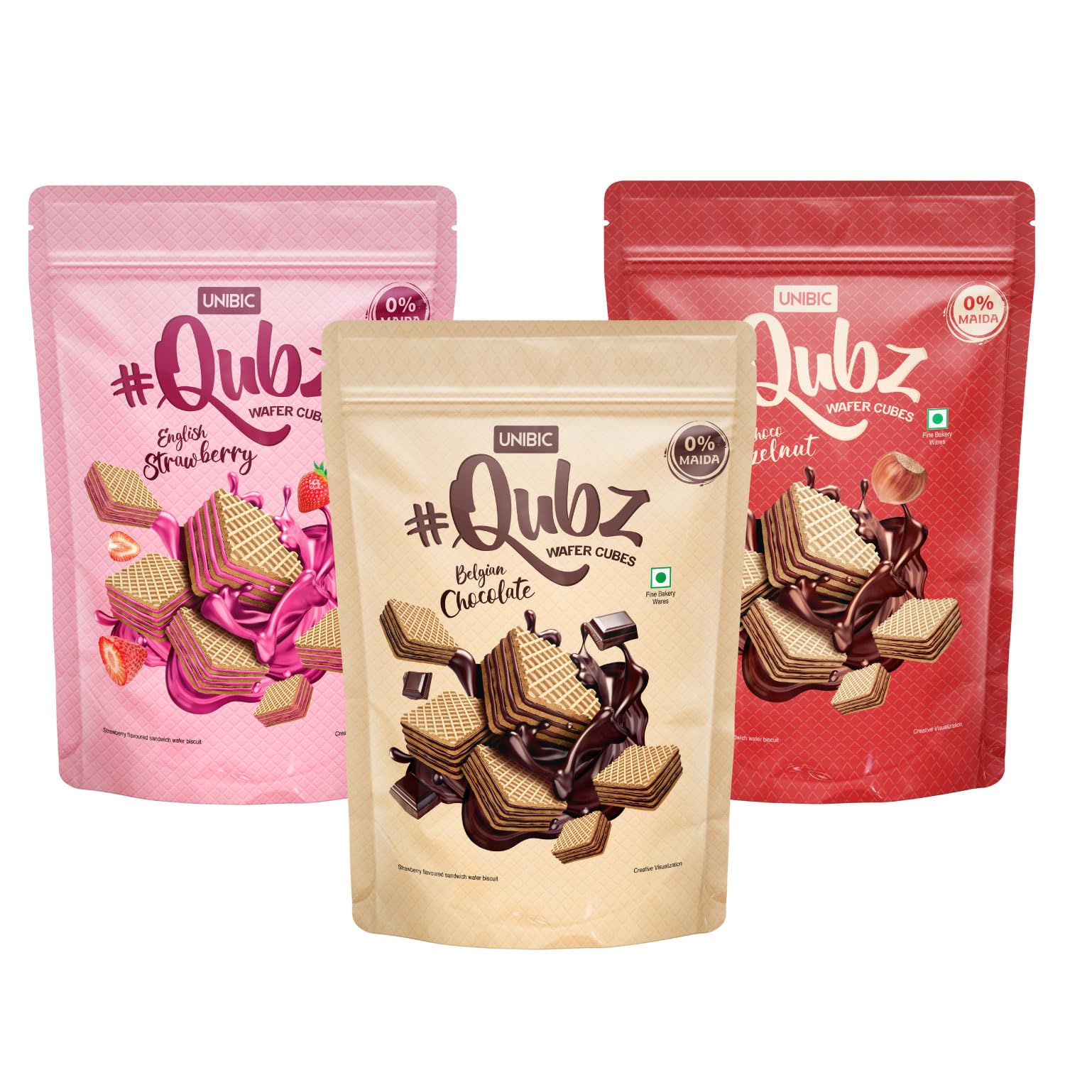 Unibic Assorted Pack Crispy Wafer Cubes 450g Pack of 3, Waffer cookie with Creme-Filling Delicious and Healthy Snacks (B0BBSQPDS3) Amazon Price History, Amazon Price Tracker