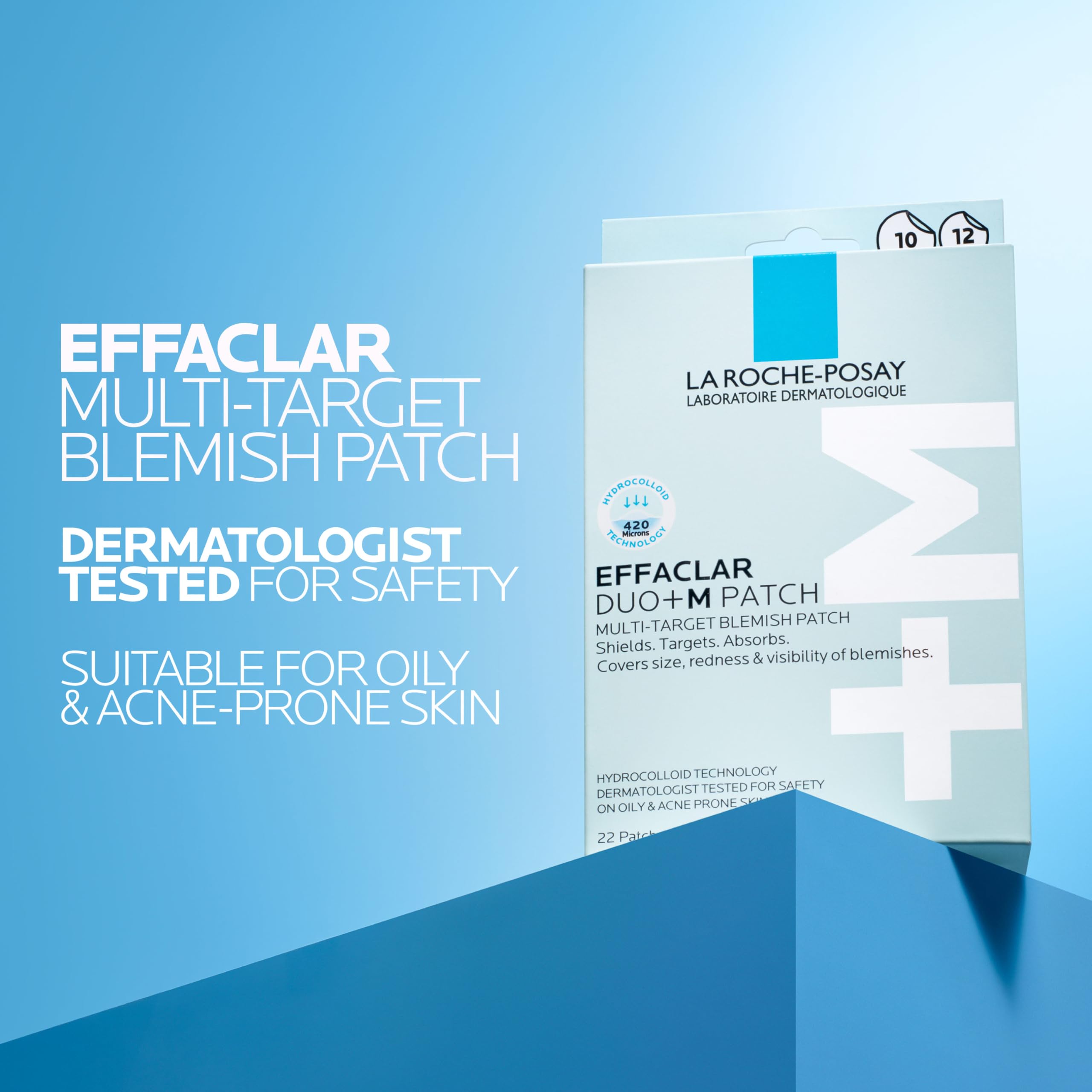 La Roche-Posay Effaclar Duo+M Patch Anti-Imperfezioni, Per Pelle a Tendenza Acneica, Imperfezioni Attenuate in 3 ore, Macchie Post-Acneiche Meno Visibili + Routine Correlate a Questo Prodotto