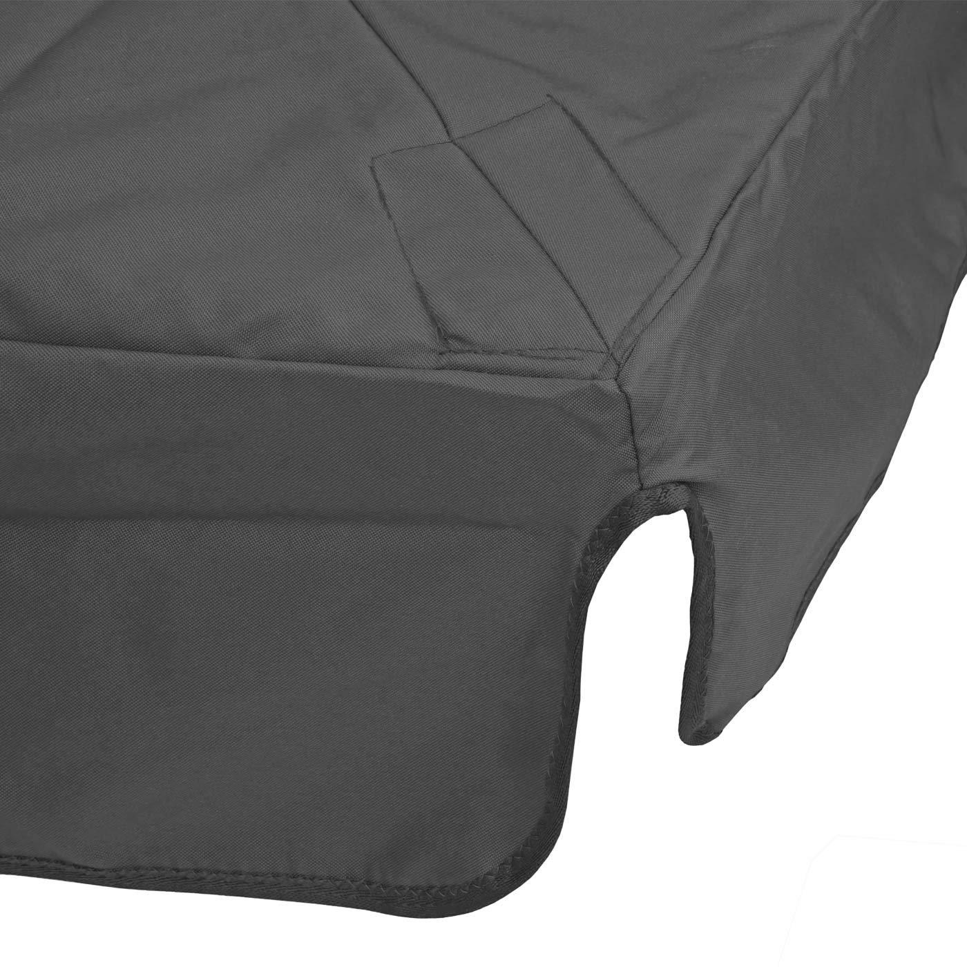 Mendler Zamiennik do luksusowego parasola przeciwsłonecznego HWC-A96 z klapką, pokrowiec na parasol przeciwsłoneczny, 3 x 4 m (Ø5 m) poliester 4 kg - antracyt