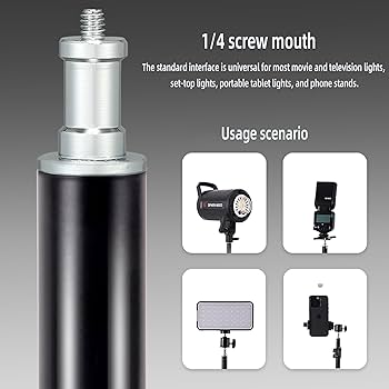 Amazon.com : Godox SN302 Studio Light Stand – 180cm Adjustable