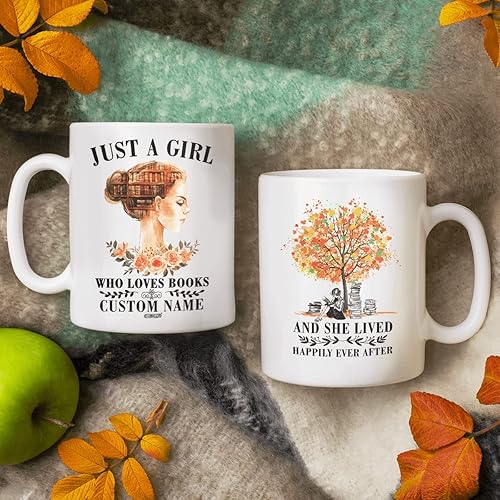 Miniatura 42 de CUBICER Tazas de café personalizadas con nombre personalizado, tazas de cerámica blanca, taza de café de guitarra para amantes de la música