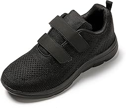 JOMIX Damen Herren Sportschuhe mit Klettverschluss Unisex Atmungsaktive Turnschuhe Fitness Gym Walkingschuhe rutschfeste Sneaker Laufschuhe
