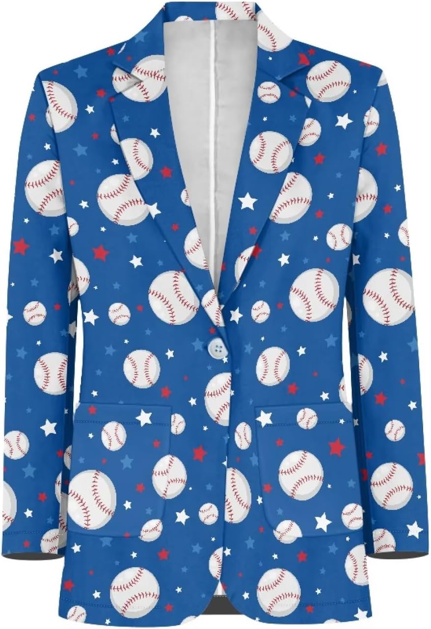 Sharks Men's Casual Blazer Jacket Lightweight Slim Fit Stretch Fabric for Office Wedding Travel (Multiple Colors)