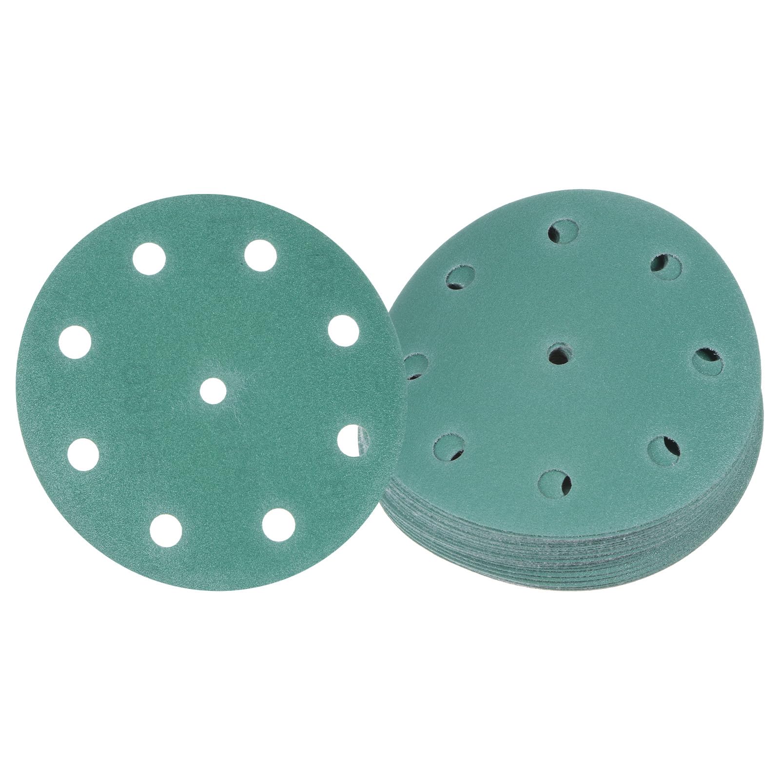 Kozelo 25pcs Green Film Sanding Discs