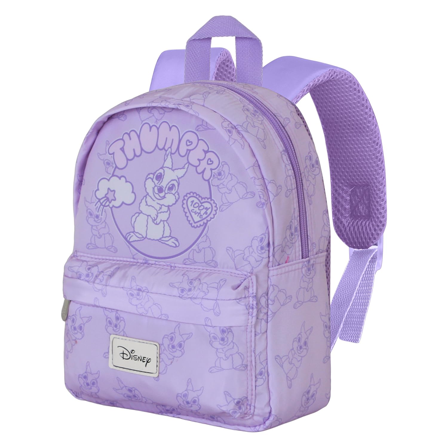 Disney Bambi Cutie Bunny-Joy Preschool Backpack, Lilac, 22 x 27 cm, Capacity 5 L