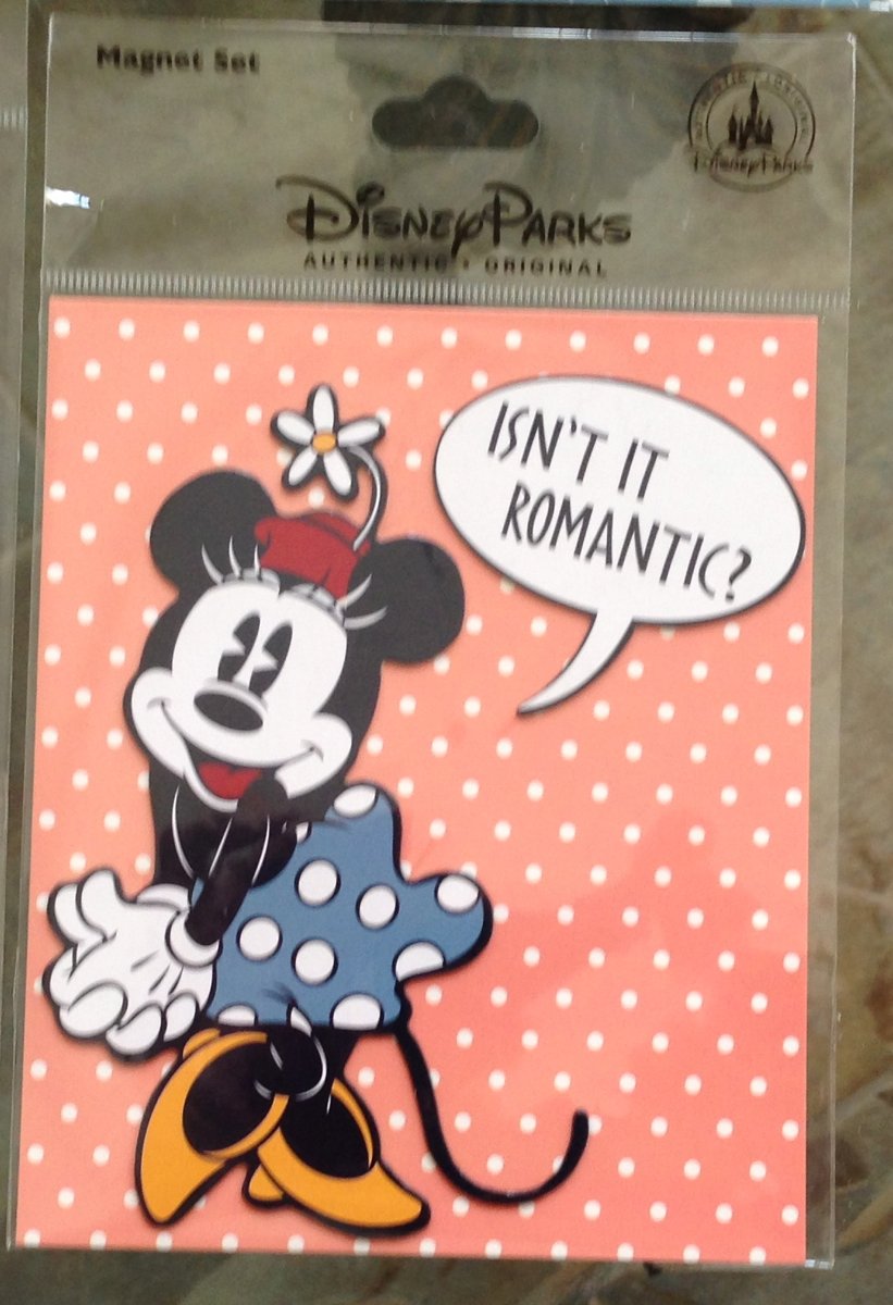Magnet Minnie Mouse Disney Park authentique pour customiser votre réfrigérateur