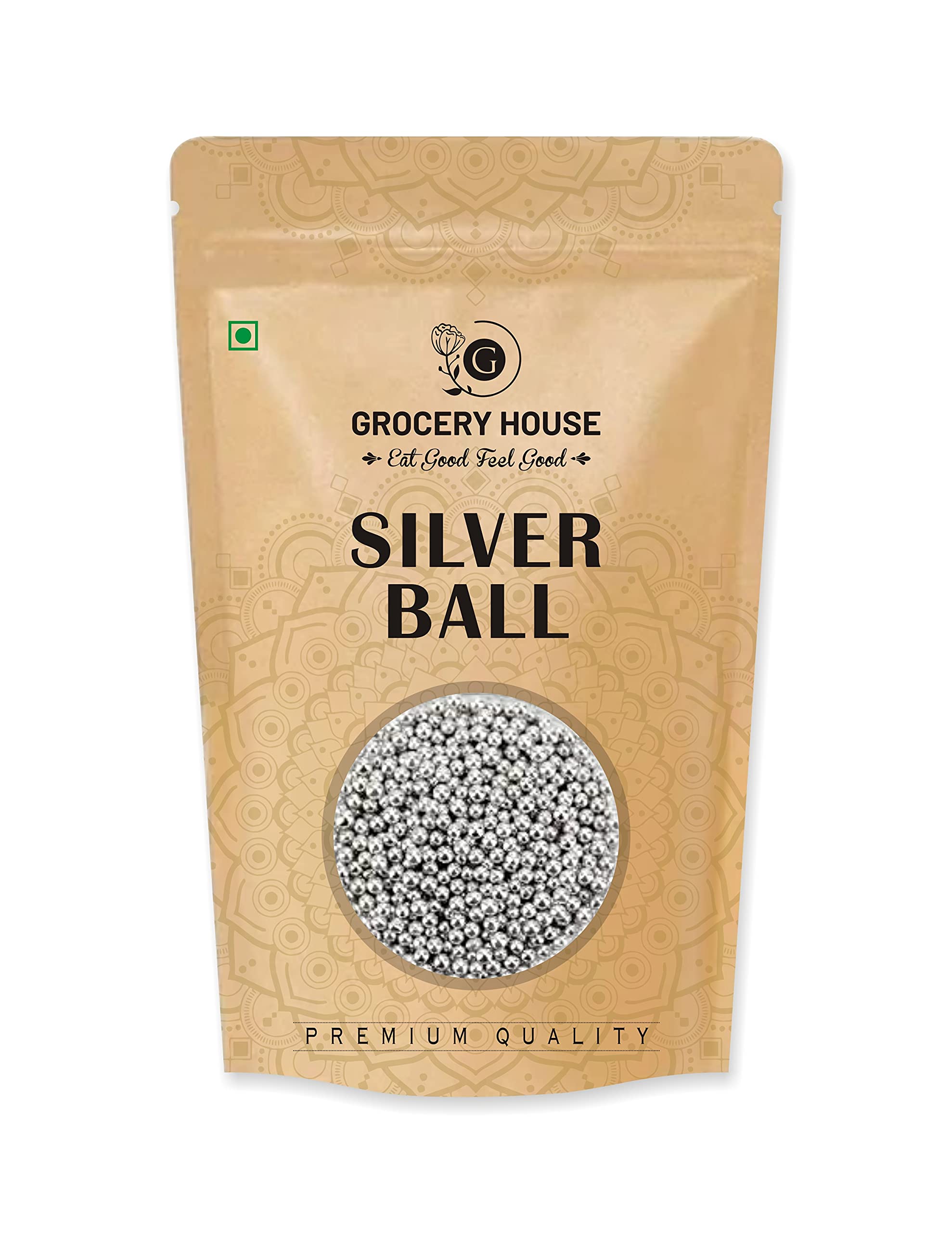 Buy Grocery House Silver Balls Cake Decoration Sprinkler Silver Dragees