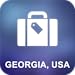 Georgia, Stati Uniti d'America Mappa