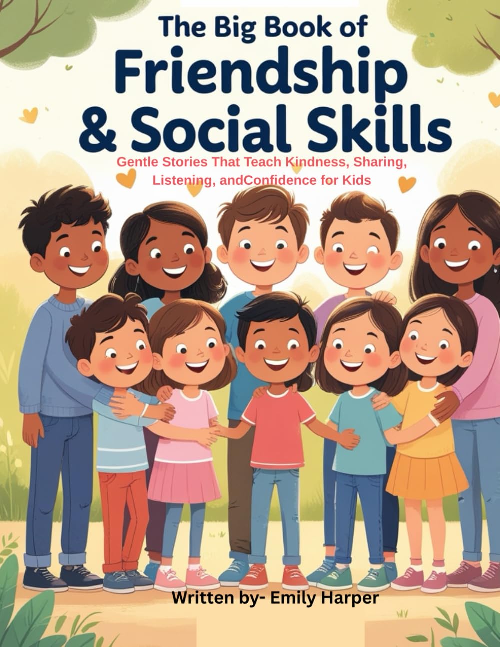 The Big Book of Friendship & Social Skills: Gentle Stories That Teach Kindness, Sharing, Listening, and Confidence for Kids