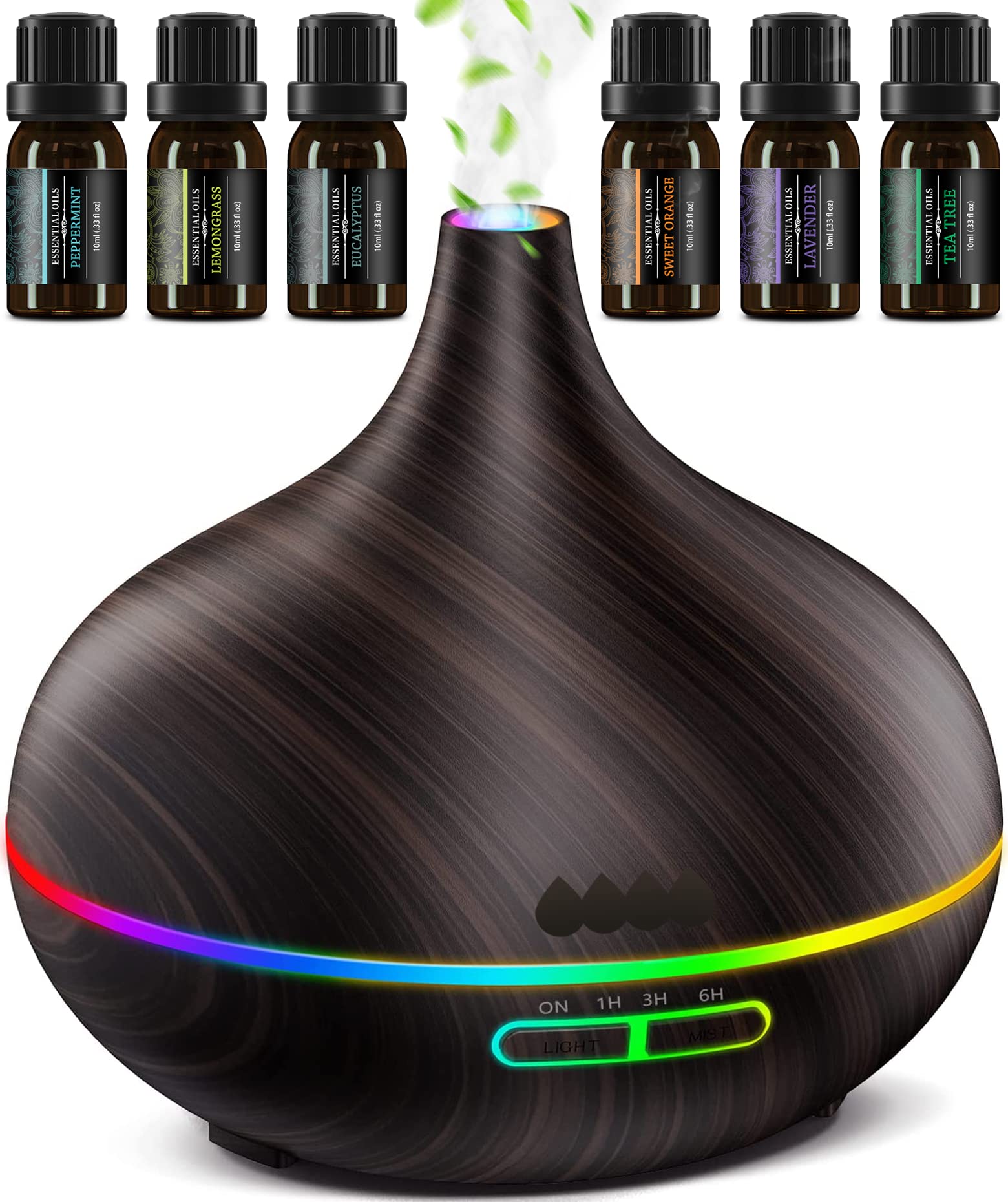 Photo 1 of **SEE NOTES**
COSYAIREY Essential Oil Diffusers 14 Colorful Light & 4 Timer