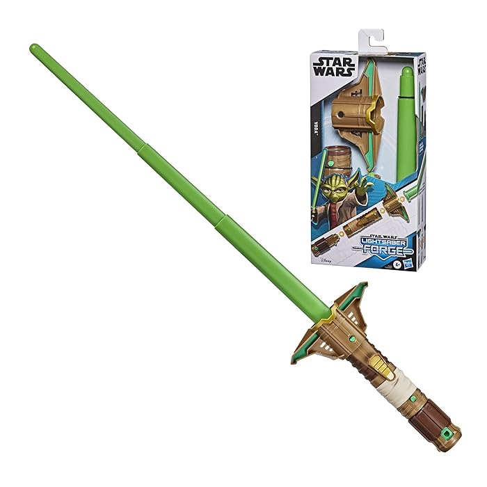 Buy Star Wars Lightsaber Yoda Extendable Green Lightsaber