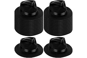 Sureio 24 Pcs Gangster Hats for Adults, 1920s Party Hats